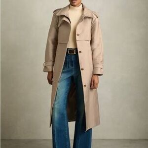 Reiss August Gabardine Trench Coat